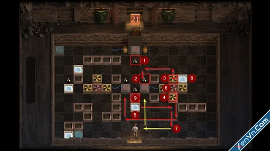 Treasure of Nadia Online - Ancient Temple - Puzzles 21 - 30