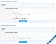 AndyB - Remove stay logged in - Xenforo 2