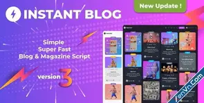 Instant Blog - Fast & Simple Blog Php Script.webp