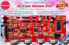 Mạch 3D Echo Reverb DSP 5 Volume