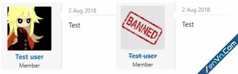 Special Avatar for Banned Members - Xenforo 2