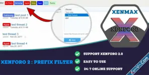 [XenMax] - Prefix Filter - Xenforo 2
