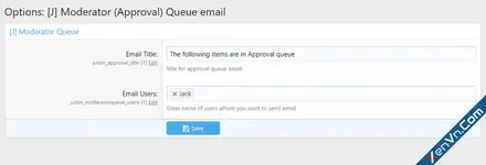 [J] Moderator (Approval) Queue email - Xenforo 2