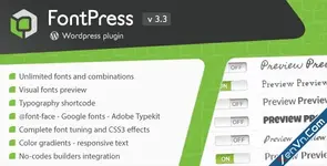 FontPress - Wordpress Font Manager