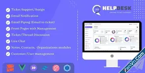 HelpDesk - Online Ticketing System with Website