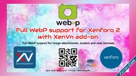 Full WebP, AVIF support for Xenforo 2 with XenVn addon