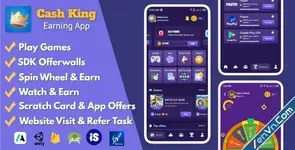 Cash King - Android Earning App with Admin Panel