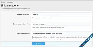 AndyB - Link manager - Xenforo 2