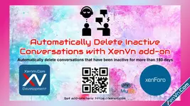 Xenforo Automatically Delete Inactive Conversations