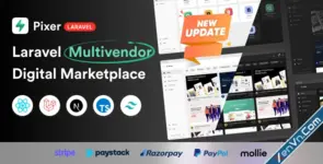 Pixer - React Laravel Ecommerce Multivendor Digital Marketplace