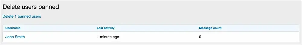 AndyB - Delete users banned - Xenforo 2