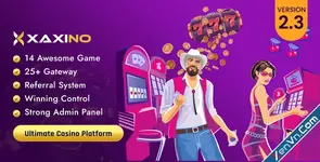 Xaxino - Plataforma de cassino definitiva - PHP Script.webp