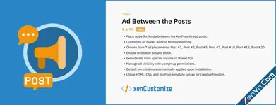 [XenCustomize] Ad Between The Posts - Xenforo 2