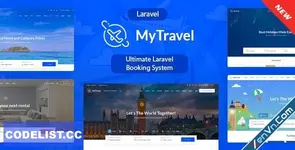 MyTravel v1.2.0 – Hotel Holiday Rental Site Script Download