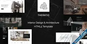 Theratio v1.0 – İç Tasarım ve Mimarlık HTML5 Şablon Scripti – Theratio v1.0 – Interior Design & Architecture HTML5 Template