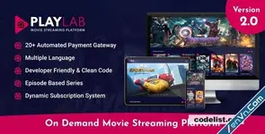 PlayLab v2.8 - İsteğe Bağlı Film Yayın Platformu Scripti İndir - PlayLab v2.8 - On Demand Movie Streaming Platform Script Download