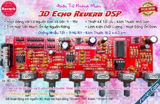 Mạch 3D Echo Reverb DSP 5 / 6 Volume