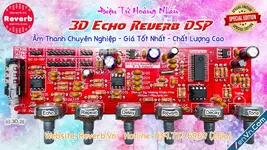 Mạch 3D Echo Reverb DSP 5 / 6 Volume