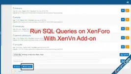 Run SQL Queries on XenForo With XenVn Add-on