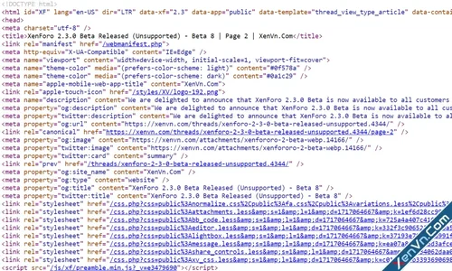 How can I do SEO like xenforo here?