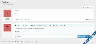 [MMO] Mention User - Xenforo 2