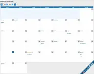 AndyB - Birthday calendar - Xenforo 2