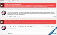 [XenGenTr] Announcement system from the forum - Xenforo 2