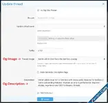 Set up Og:Image and Og:Description tags for Xenforo