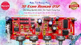 Mạch 3D Echo Reverb 5 Volume