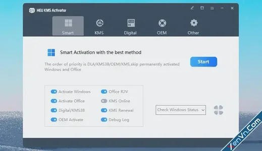 HEU KMS Activator - Activate Windows 10