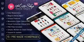 KuteShop - Fashion, Electronics & Marketplace Elementor WooCommerce Theme