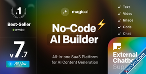 MagicAI v7.9.1 - OpenAI Content, Text, Image, Video, Chat, Voice, and Code Generator as SaaS