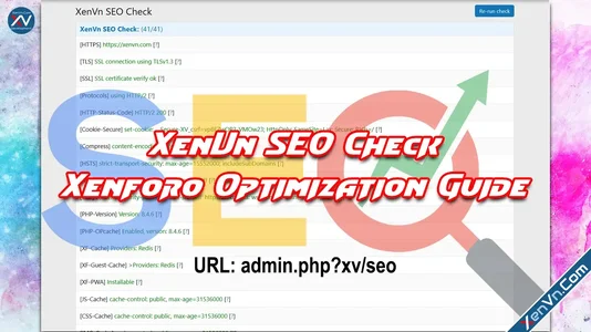 XenVn SEO Check - Xenforo Optimization Guide