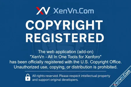 Official Copyright Notice For XenVn Add-on