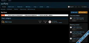 Dynamic Slide Bar by Olakunlevpn - Xenforo 2