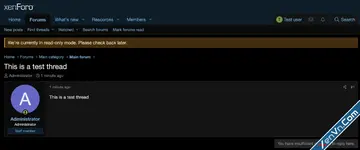 [vbresults.com] Read-only Mode - Xenforo 2