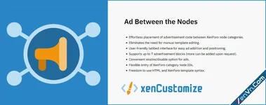 [XenCustomize] Ad Between the Nodes - Xenforo 2