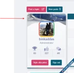 Add an image instead of the forum name