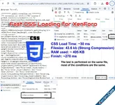 Fast CSS Loading for XenForo