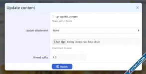 Allows Users To Update Any Thread / Resource - Xenforo 2