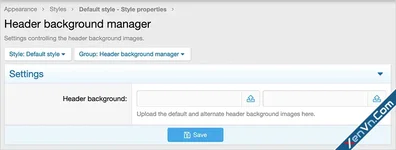 AndyB - Header background manager - Xenforo 2