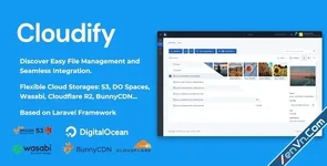 Cloudify - Self-Hosted File Manager and Cloud Storage