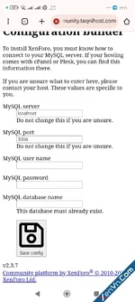 Hellp install xenforo