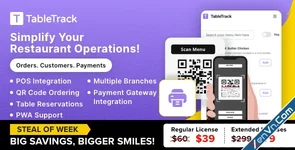 TableTrack - The Complete SaaS Restaurant Management Solution