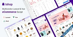 Ishop eCommerce - PWA Multivendor eCommerce CMS - Laravel & Vue