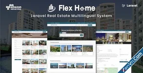 Flex Home - Laravel Real Estate Multilingual System