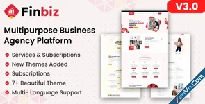 FinBiz - Multipurpose Business Agency Platform
