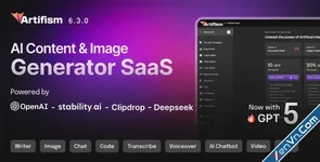 Artifism - AI Content, Image, Video, Chat, Chatbot, Voiceover & Code Generator