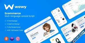 Wowy - Multi-language Laravel eCommerce Script
