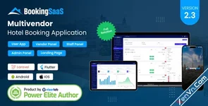BookingSaaS - Complete MultiVendor Hotel Booking Application